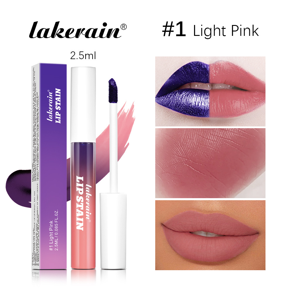 Metallic Tear-Off Lip Stain Matte Tattoo Dyed Lip Tint Peel-Off Liquid Lipstick Waterproof Lasting No Fading Lip Gloss Cosmetics - Image 2