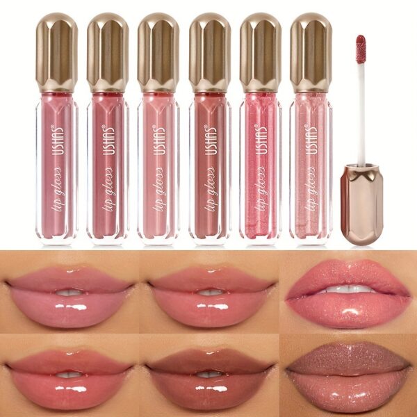 Mirror Pearl Lip Gloss Waterproof Long Lasting Moisturizing Lipstick Shine Glitter Lip Gloss Women Makeup Cosmetic